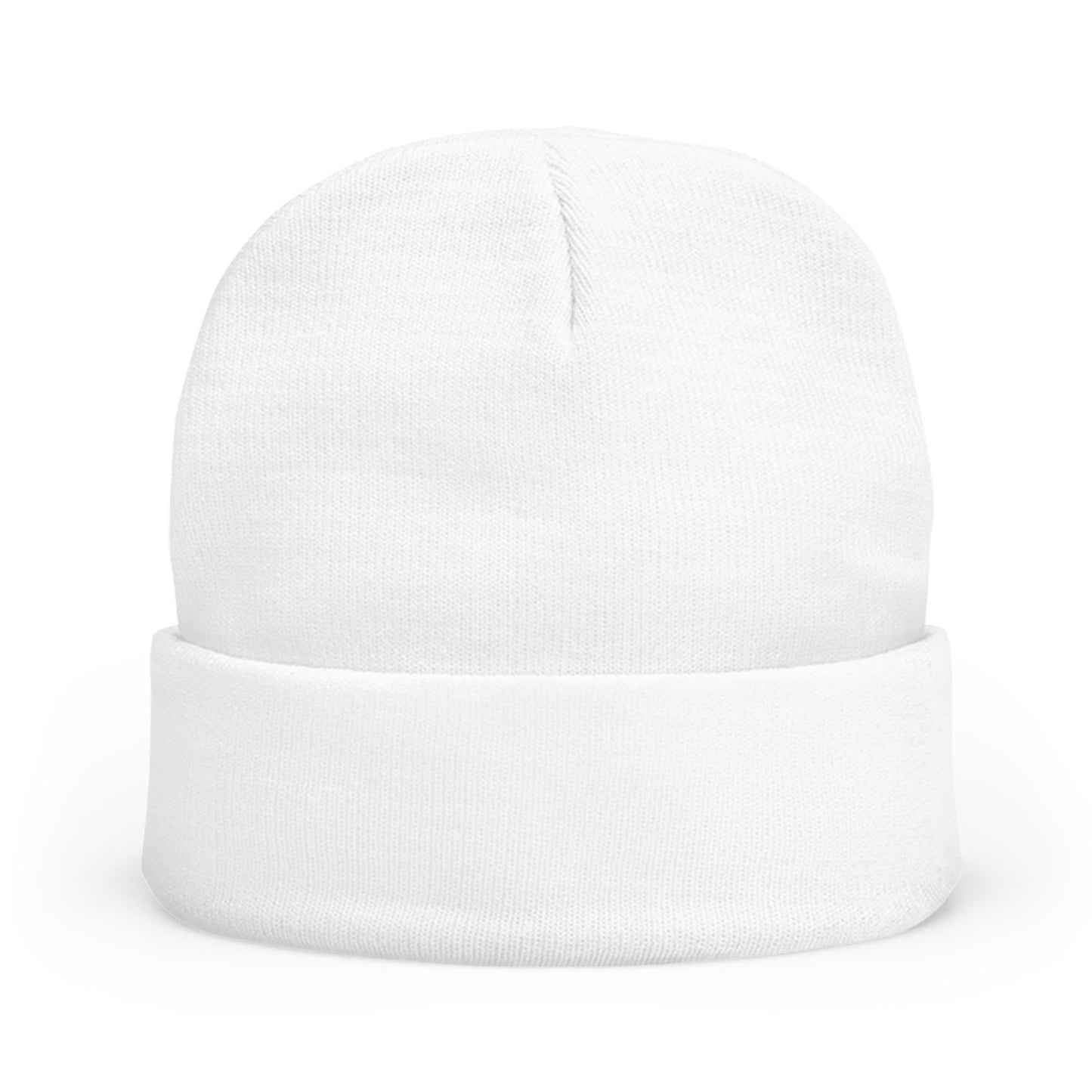 SHRK Embroidered Knit Beanie — Cozy Winter Cuffed Hat